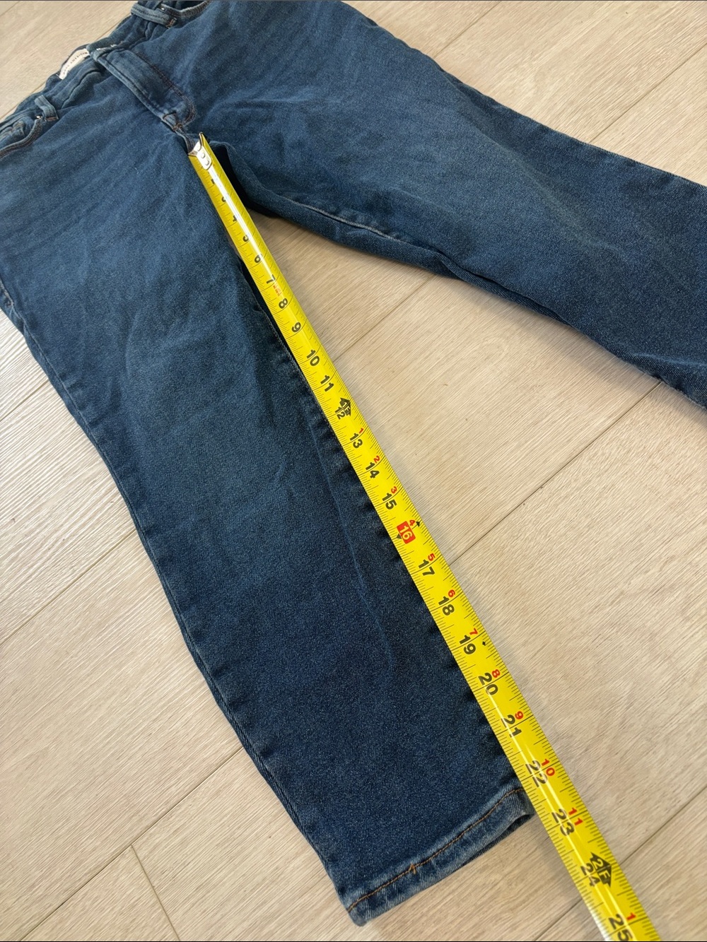 Good American Good Petite Skinny Blue Jeans size 10 / 30 - Picture 8 of 8